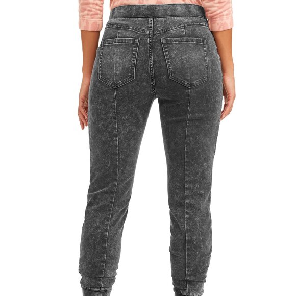 Sophia Vergara's "Paula" Acid Wash Jean Jogger's  Size XS  NWT - Picture 2 of 5